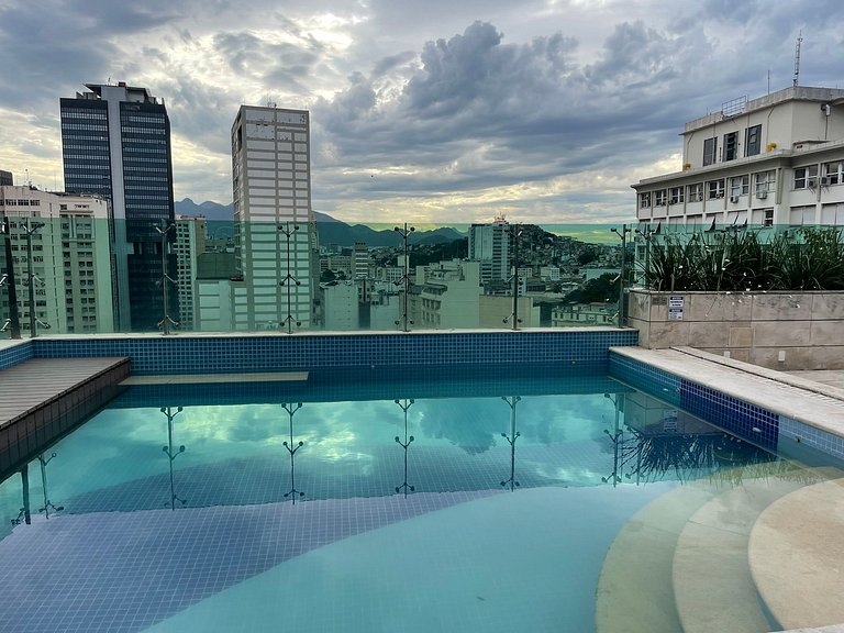 Refúgio carioca com piscina