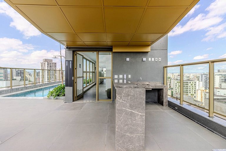 Refúgio paulista com piscina